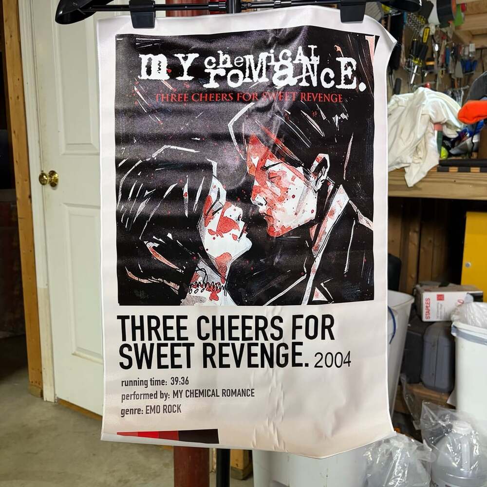 My Chemical Romance Three Cheers For Sweet Revenge Poster 16x24 Inch Canvas Art